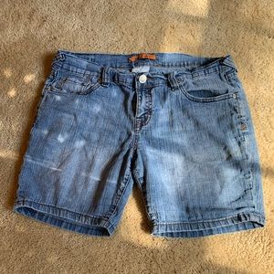 V Blue Jean Shorts